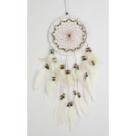 Lapač snů Beads bílá délka 45 cm – Hledejceny.cz
