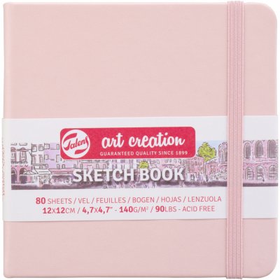 Talens Art Creation Sketchbook v pevné vazbě Pastel Pink 12 x 12 – Zboží Dáma Talens Art Creation Sketchbook v pevné vazbě Pastel Pink 12 x 12 – Zboží Dáma