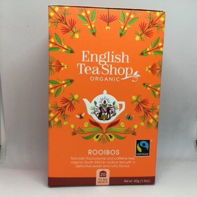 English Tea Shop čaj Rooibos Bio 20 sáčků – Zboží Mobilmania