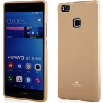 Pouzdro MERCURY JELLY CASE HUAWEI P8/P9 Lite 2017 zlaté – Zboží Mobilmania