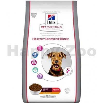 Hill’s Vet Essentials Adult Healty Digestive Biome Medium Dry 10 kg