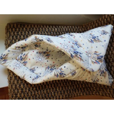 KHC Výhodný set 2ks Kojící těhotenský polštář a Zavinovačka Lapače bílá – Zboží Dáma