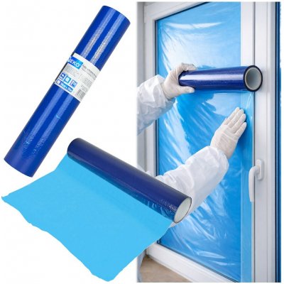 GEKO Ochranná folie na okna 50 cm × 25 m, samolepící – G66400 – Zboží Mobilmania