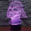 Lampička Beling Dětská lampa Darth Vader 7 barevná S9913