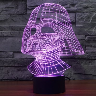 Beling Dětská lampa Darth Vader 7 barevná S9913 – Zbozi.Blesk.cz