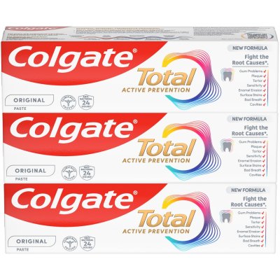 Colgate Total Original 3 x 75 ml – Sleviste.cz