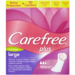 Carefree Plus Large slipové vložky se svěží vůní 48 ks – Zbozi.Blesk.cz