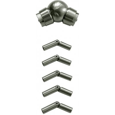 Treba Frewa Spojka zábradlí ES1, ocel, 90°-180°, 6 ks 130.08.0041 – Zboží Mobilmania