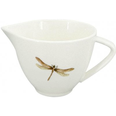 by inspire Porcelánová mléčenka Vážka 150ml, zelená/hnědá – Sleviste.cz