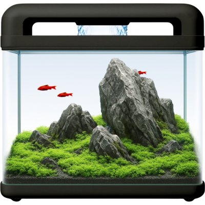 Invital EasyTank Cascade LED černá 7 l – Zboží Dáma