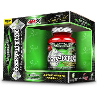 Amix Nutrition Amix MuscleCore Oxxy-DTOX 100 kapslí – Hledejceny.cz