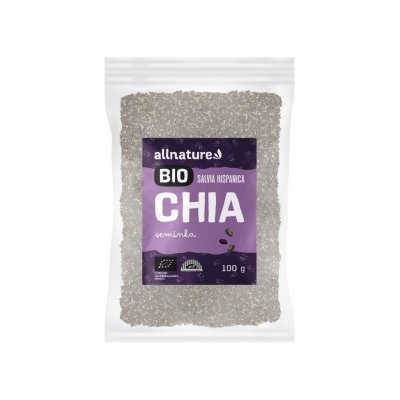 Allnature Bio Chia semínka 100 g – Hledejceny.cz