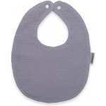 New Baby mušelínový dětský bryndák grey – Zboží Dáma
