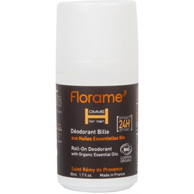 Florame Homme deodorant přírodní 24h roll-on 50 ml – Zboží Mobilmania