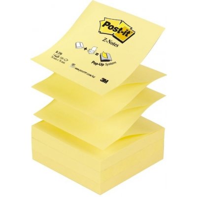 3M Samolepicí bločky Post-it - Z bločky - žlutá / 100 lístků – Zboží Mobilmania