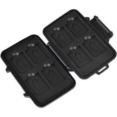 Voděodolné pouzdro pro SD / TF karty (8xSD + 8xTF) - černé SD-C32 – Hledejceny.cz