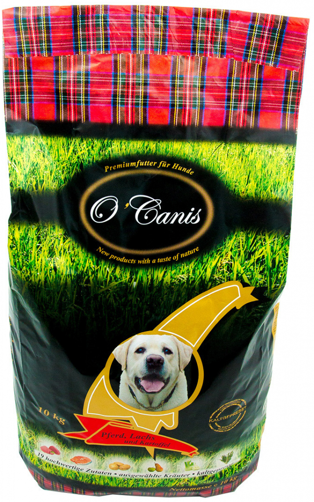 O\'Canis Premium Kůň s lososem a bramborami 10 kg