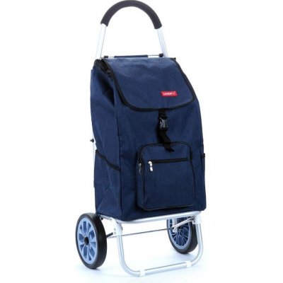 Lorenbag - Laurent S01 Nákupní vozík na kolečkách do schodů šestikolový, tmavě modrá – Sleviste.cz