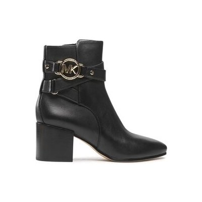 Michael Kors polokozačky MICHAEL Rory Mid Bootie 40F2ROME7L black – Zboží Mobilmania