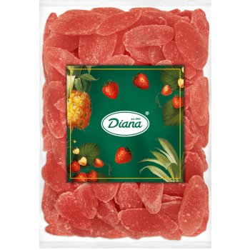 Diana Company Ananas plátky s příchutí jahody 500 g