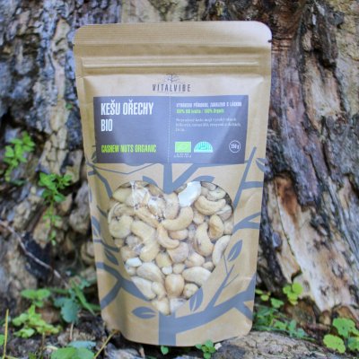 Vitalvibe bio kešu ořechy 250 g – Zboží Mobilmania