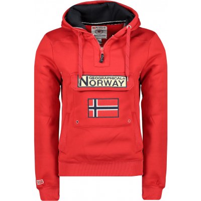 GEOgraphicAL NORWAY mikina GYMCLASS červená – Hledejceny.cz