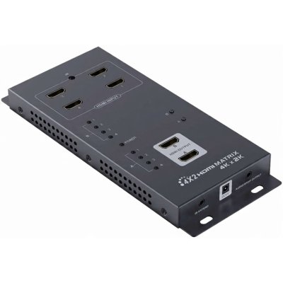 PremiumCord HDMI matrix switch 4:0 s audiem, 4Kx2K khswit42c – Hledejceny.cz