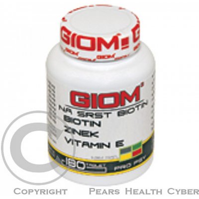 GIOM ERA na srst Biotin 180 tbl – Hledejceny.cz