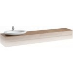 Laufen deska 240 cm noco canaletto devěná dýha H4246020976311 – Zboží Dáma