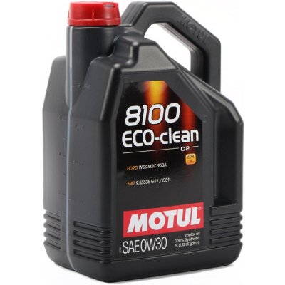Motul 8100 Eco-clean 0W-30 5 l – Zboží Mobilmania