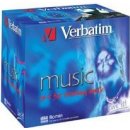 Médium pro vypalování Verbatim CD-R 700MB 16x, AZO, Audio, jewel, 10ks (43365)