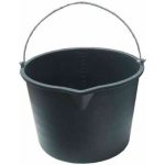 DEN BRAVEN Vědro stavební s držadlem a výlevkou 12l - černé PHTS0102 – Hledejceny.cz