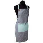 Arome Home Kuchyňská zástěra pánská modrá – Zboží Dáma