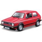 Bburago Volkswagen Golf MK1 GTI černá 1:24 – Hledejceny.cz