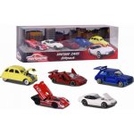 Majorette Retro autíčka kovová vintage dárkový set 5 ks volný chod – Zboží Dáma