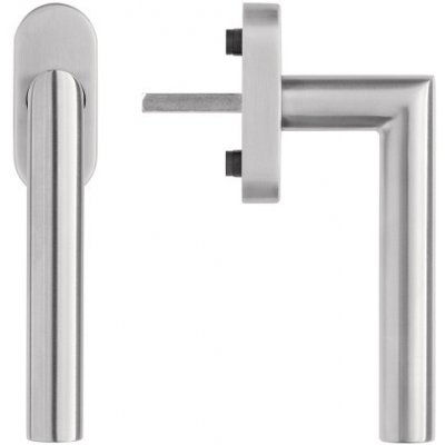 Blaugelb Okenní klika FGS 90°Form, 7/37mm, nerez matná – Zboží Mobilmania