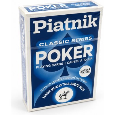 Piatnik Pokerové karty Classic Series Barva: Modrá – Hledejceny.cz