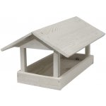 Forestina Krmítko pro ptáky dřevo 40 × 20 × 24 cm šedé 26490249 – Hledejceny.cz