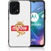 Pouzdro a kryt na mobilní telefon Motorola PROTEMIO MY ART Ochranný kryt pro Motorola Moto G34 5G MEOW (183) 79436