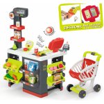 Smoby Supermarket šedo-zelený – Zboží Mobilmania