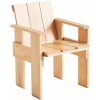 Zahradní židle a křeslo HAY Zahradní židle Crate Dining Chair, Pinewood