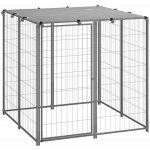 Shumee stříbrný 110 x 110 x 110 cm ocel 150785 – Hledejceny.cz