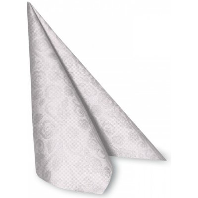 Wimex ubrousky Premium dekor R bílé 50ks 40x40cm – Sleviste.cz