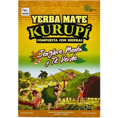 Kurupi Jengibre Menta y Té Verde 0,5 kg