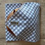 Chlebousek - šedobílý kostičkatý Magsbags.cz – Zboží Dáma