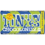 Tony’s Chocolonely hořká , mandle a mořská sůl, 180 g – Hledejceny.cz