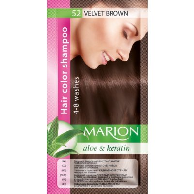 Marion tónovací šampon 52 hnědý samet 40 ml – Hledejceny.cz
