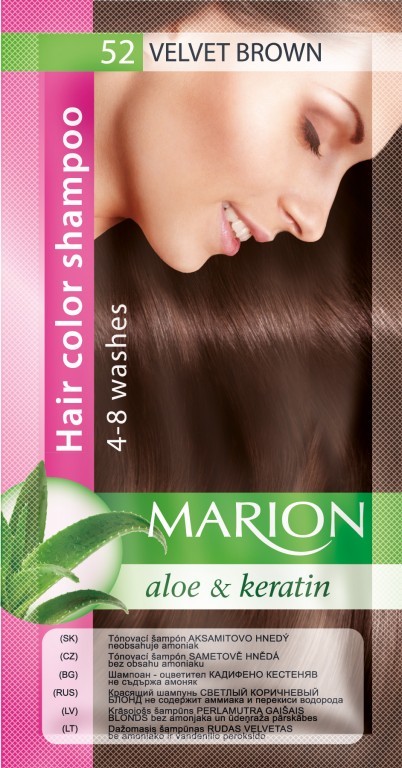 Marion tónovací šampon 52 hnědý samet 40 ml