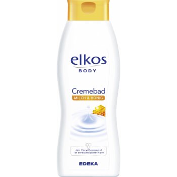 Elkos Mléko & Med koupelová pěna 1000 ml