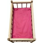 SDS Matrace do postýlky pro panenky Růžová 50/28 cm – Sleviste.cz